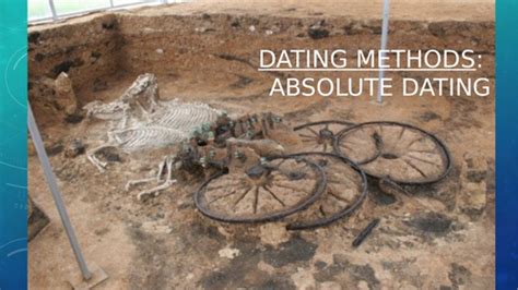 absolute dating methods in archeology